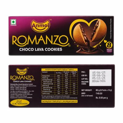 ANMOL ROMANZO CHOCO LAVA COOCKIES 80g
